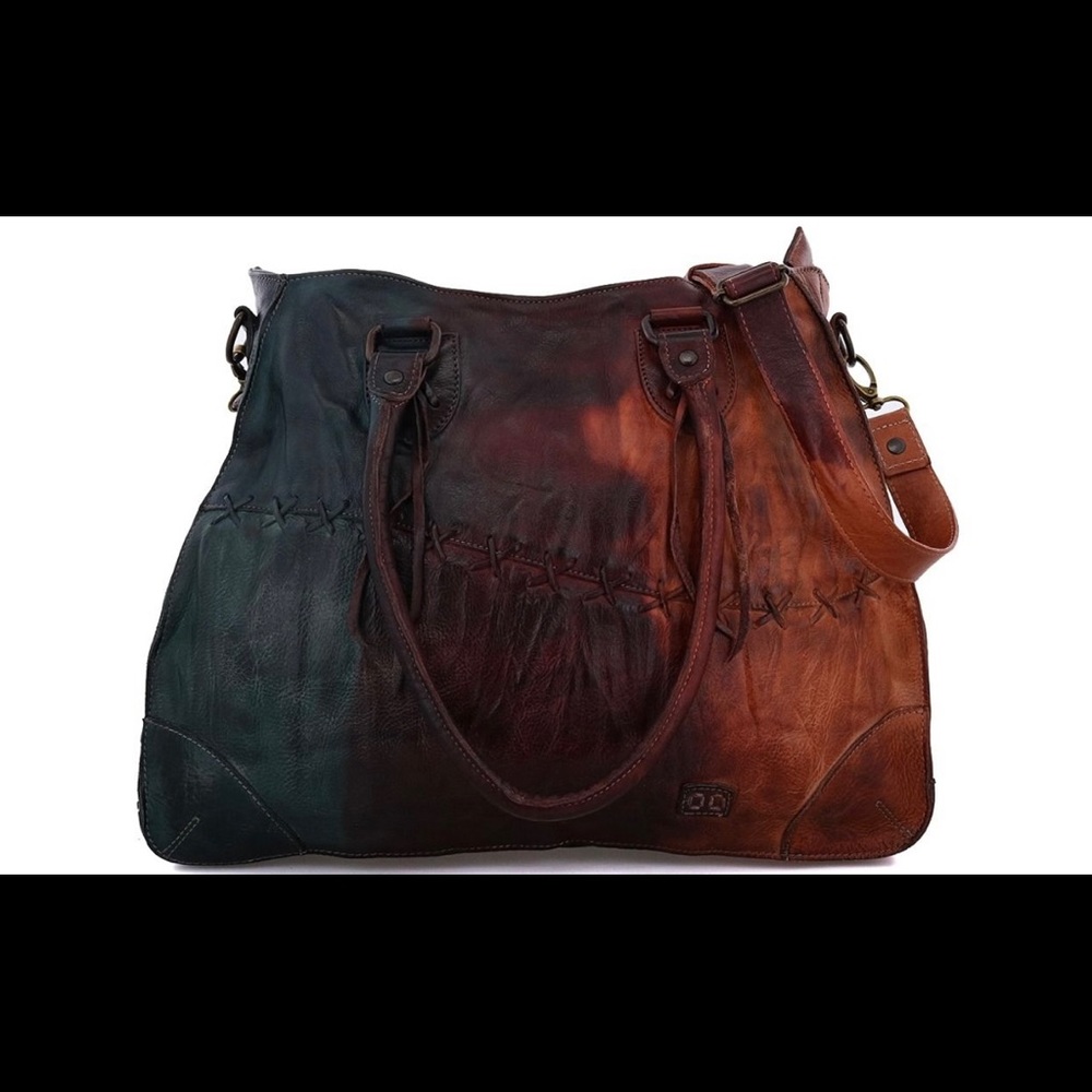 Bed Stu Multicolor Leather Satchel - Picture 10 of 12